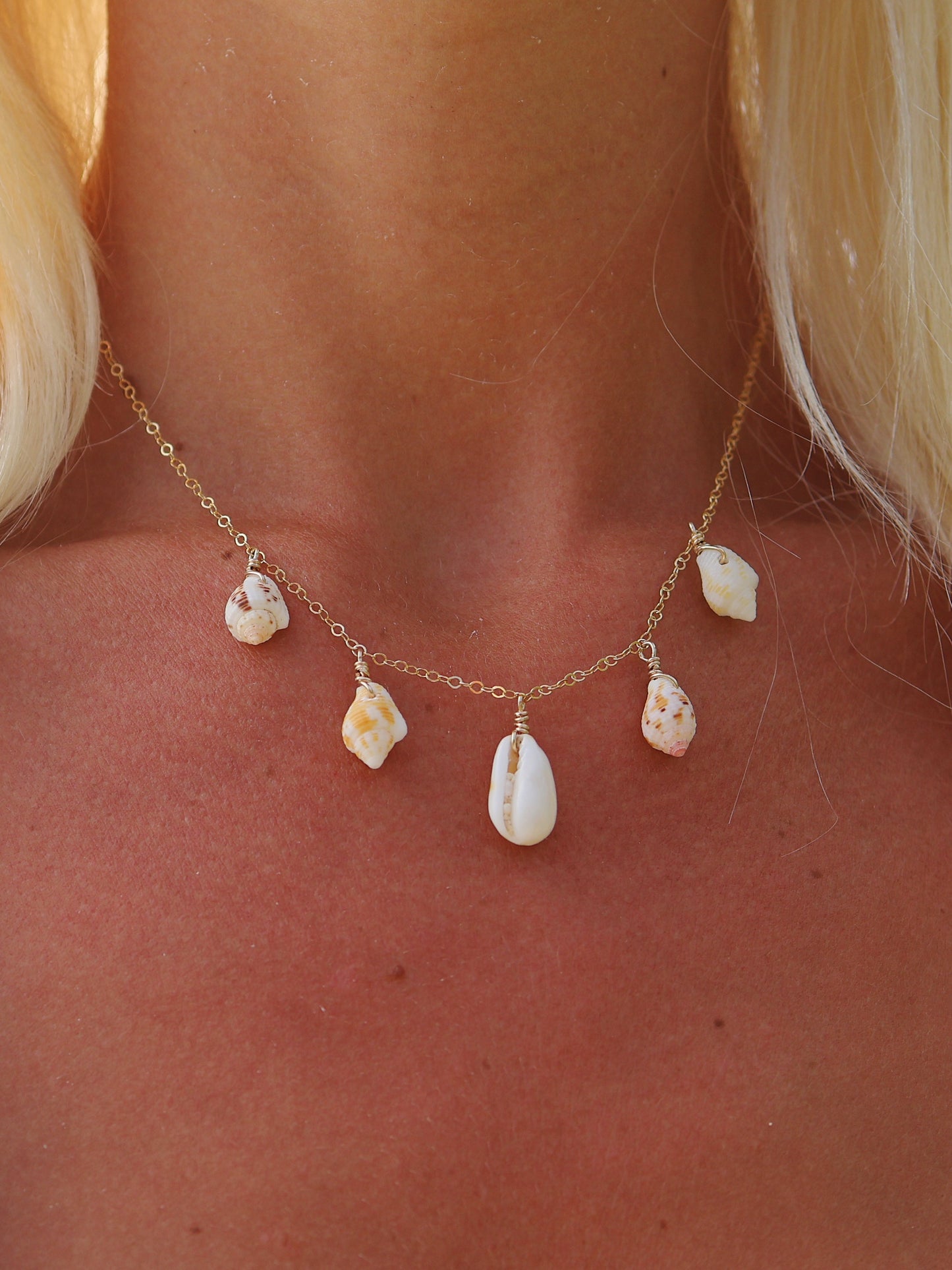 Gold Filled Island Girl Multi Necklace