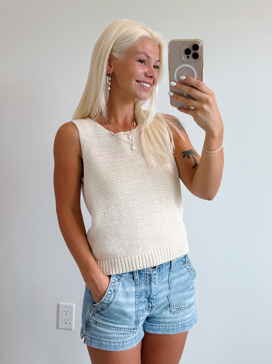 Coastal Knit Tank Top