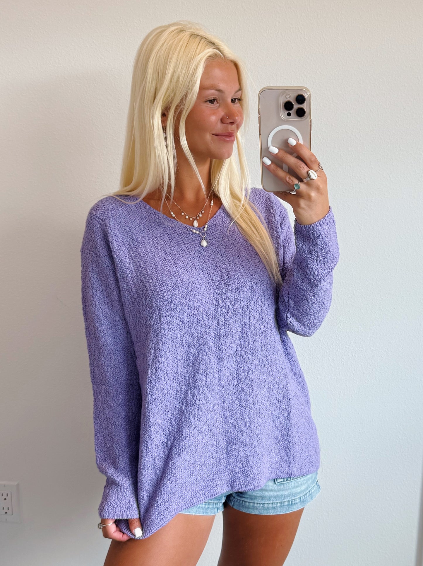 V Neck Sweater