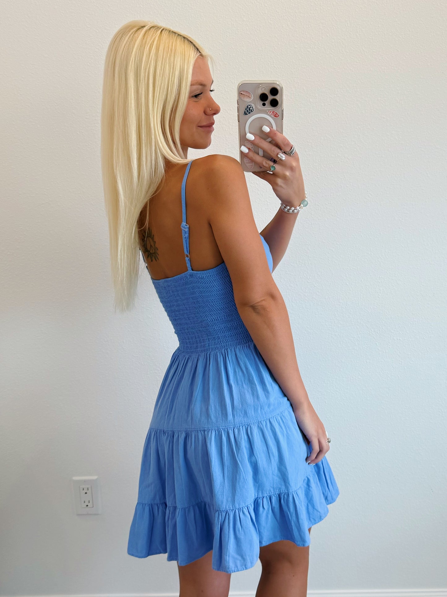 Ring Cut Out Dress