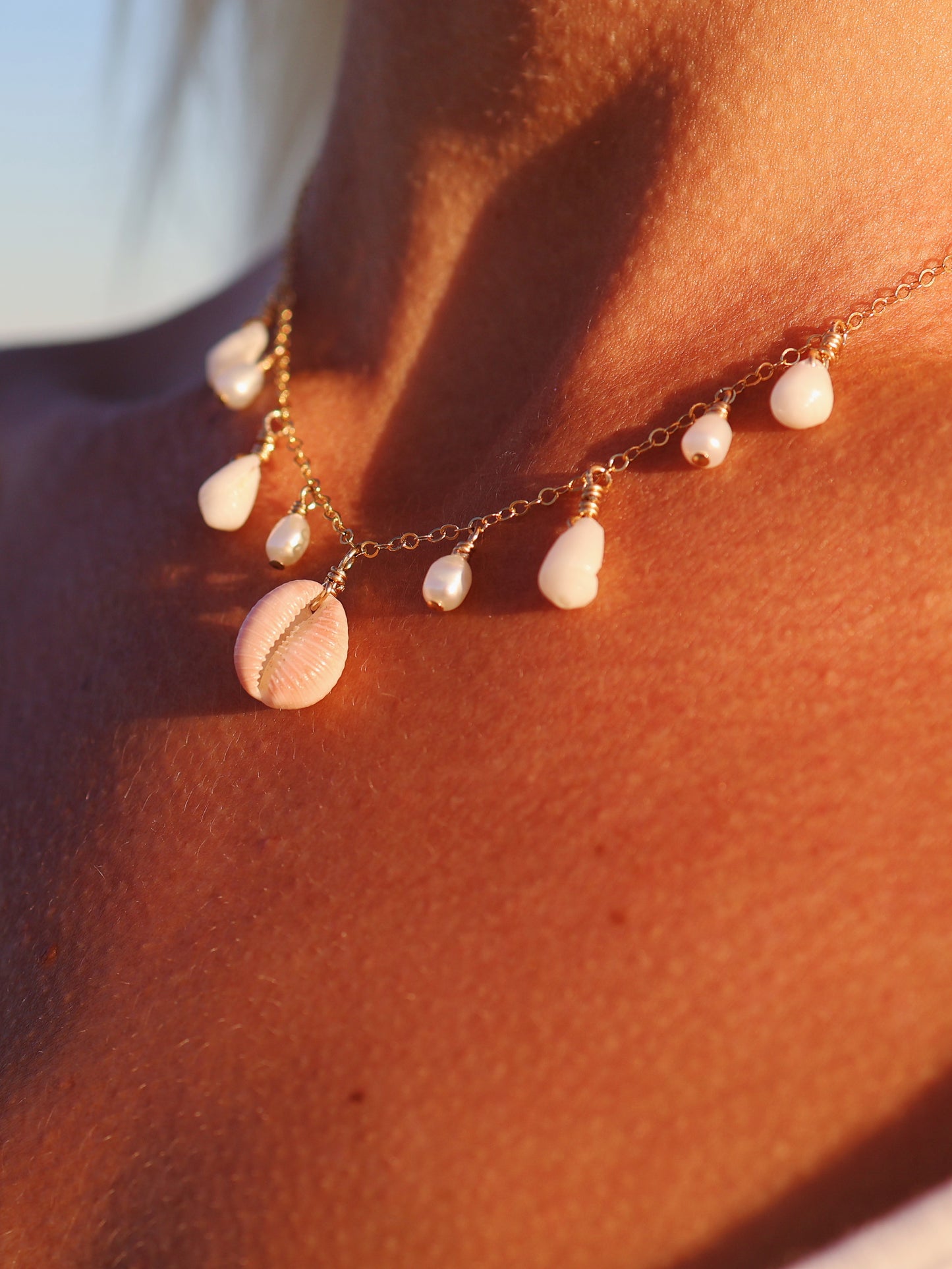 Gold Filled Sea Gypsy Multi Necklace