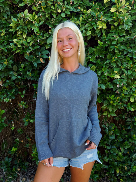 Charcoal Gray Hoodie