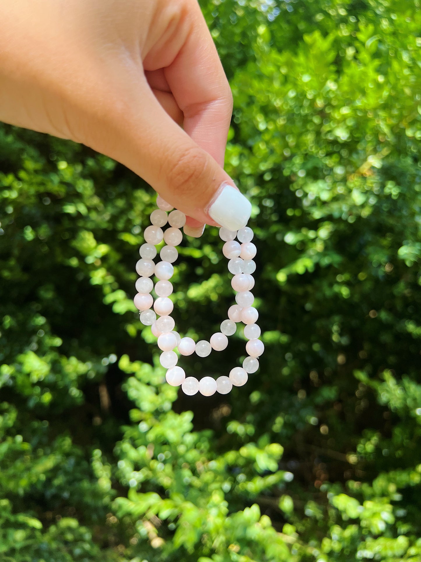 Pink Mother of Pearl Bracelet