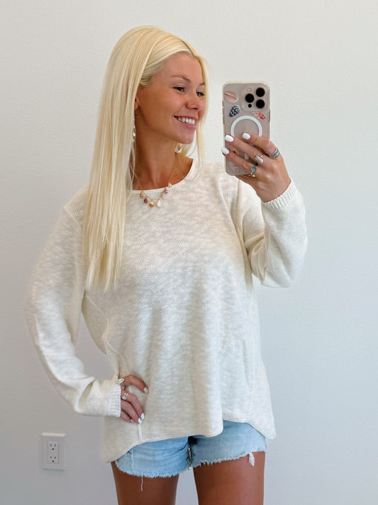 Scoop Neck Sweater