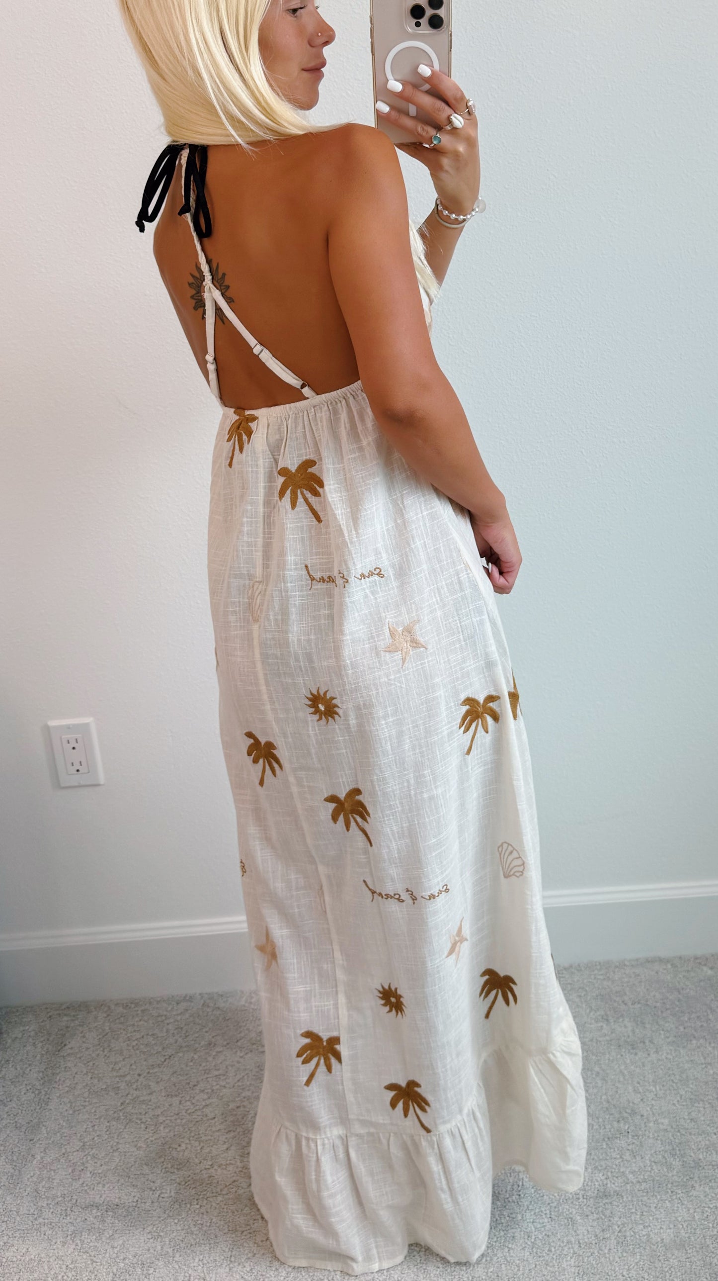 Sun & Sand Maxi Dress Beach Cover Up