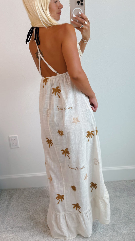 Sun & Sand Maxi Dress Beach Cover Up