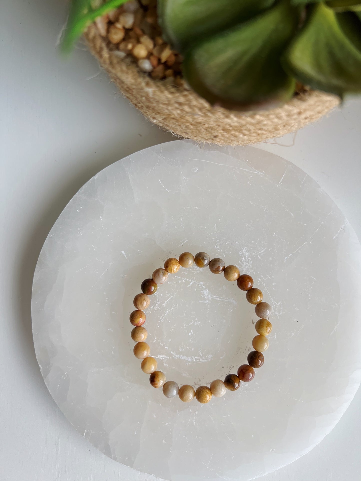 Groovy Neutral Gemstone Bracelet