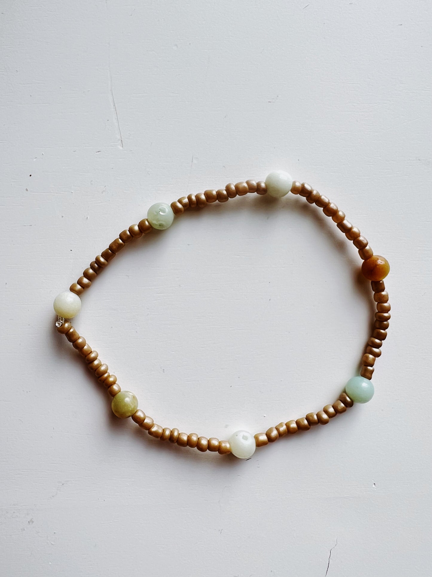 Amazonite Anklet