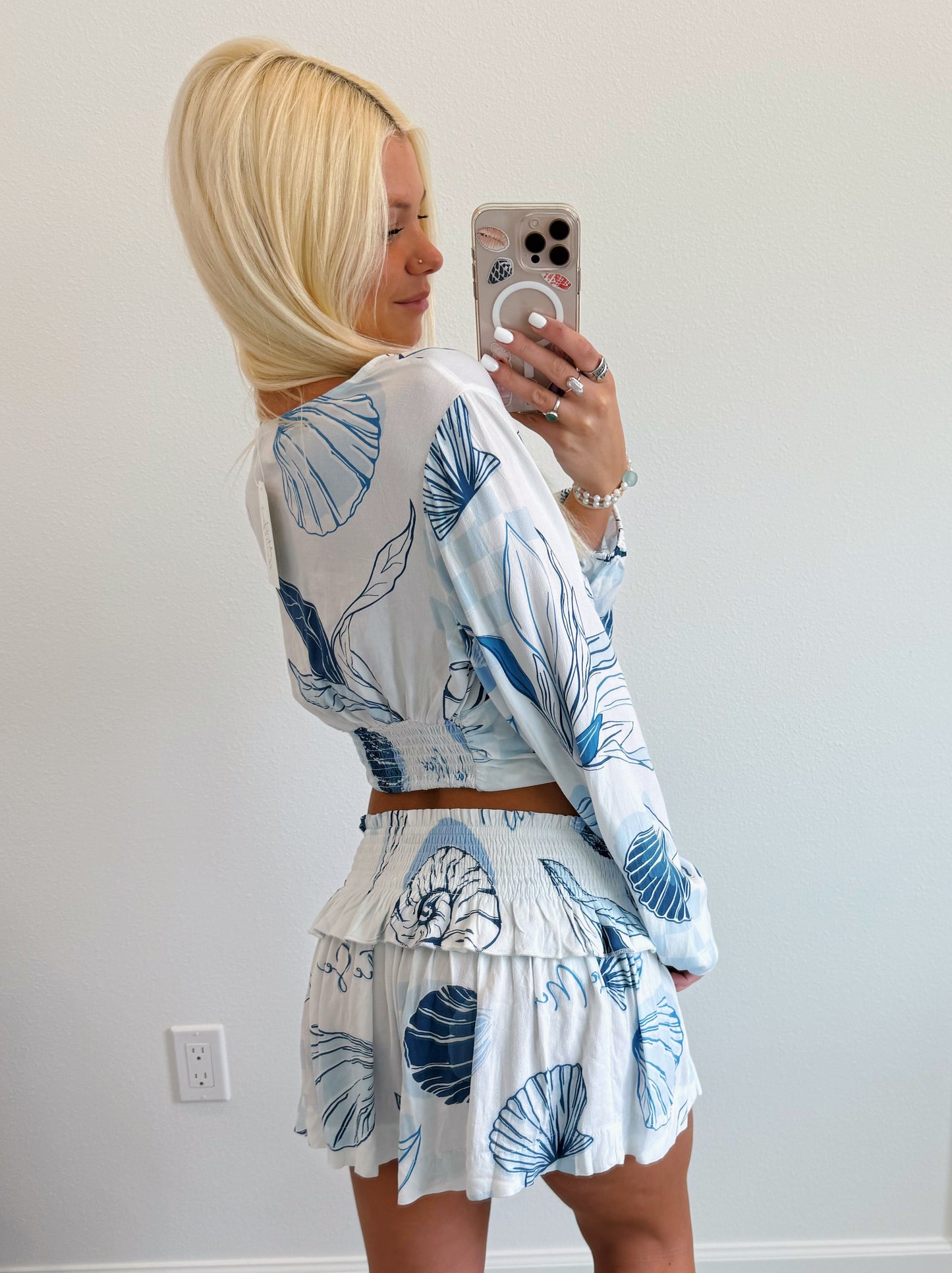 Seashell Long Sleeve & Short Set