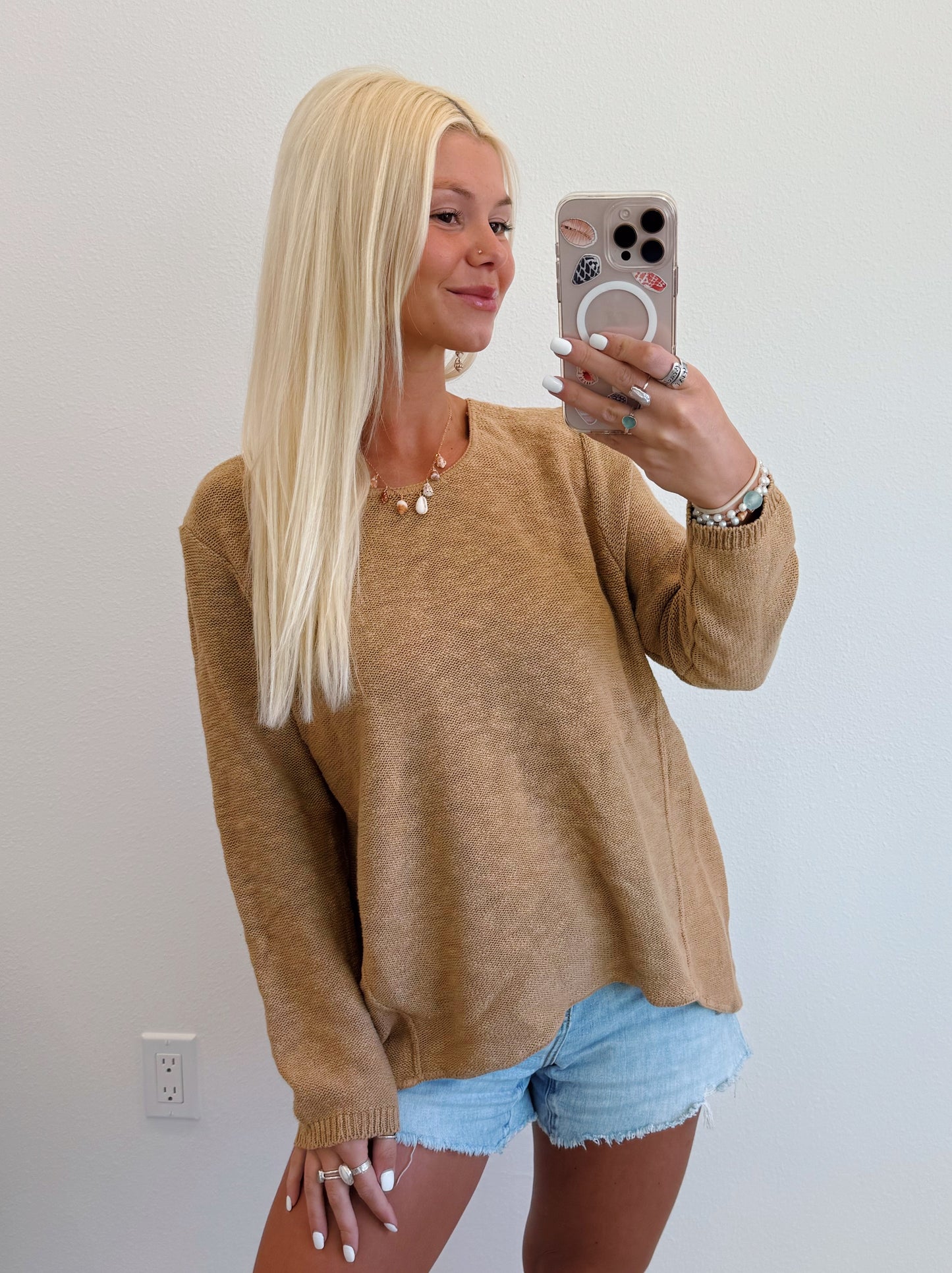 Scoop Neck Sweater