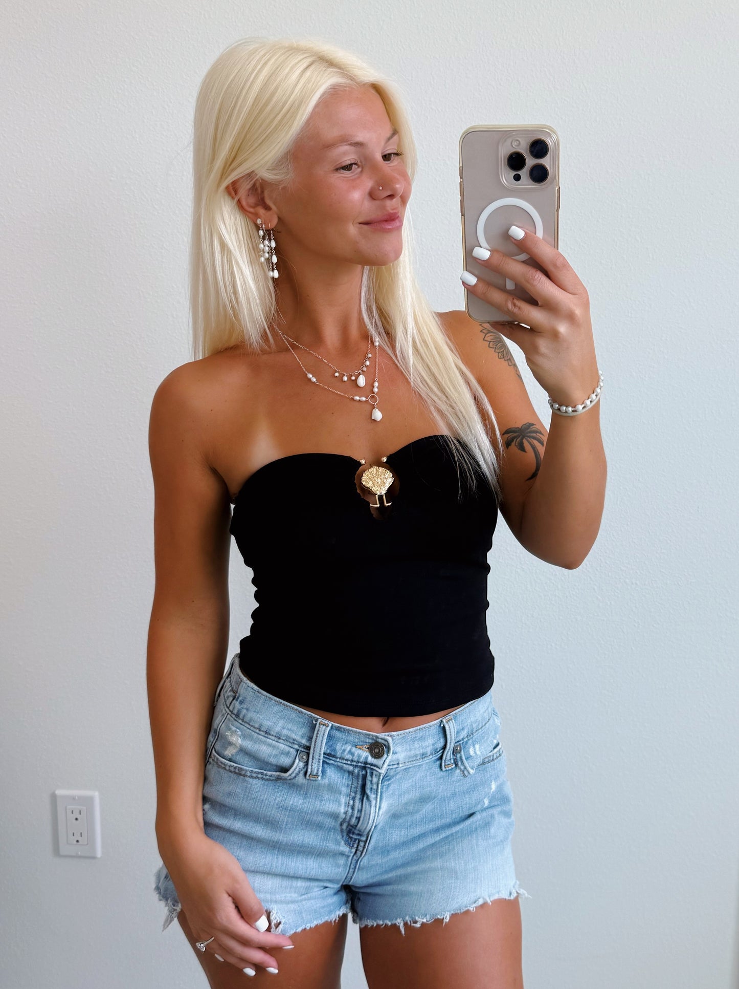Seashell Tube Top