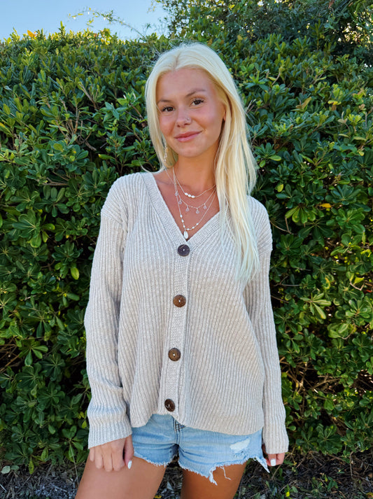 Desert Button Up Cardigan