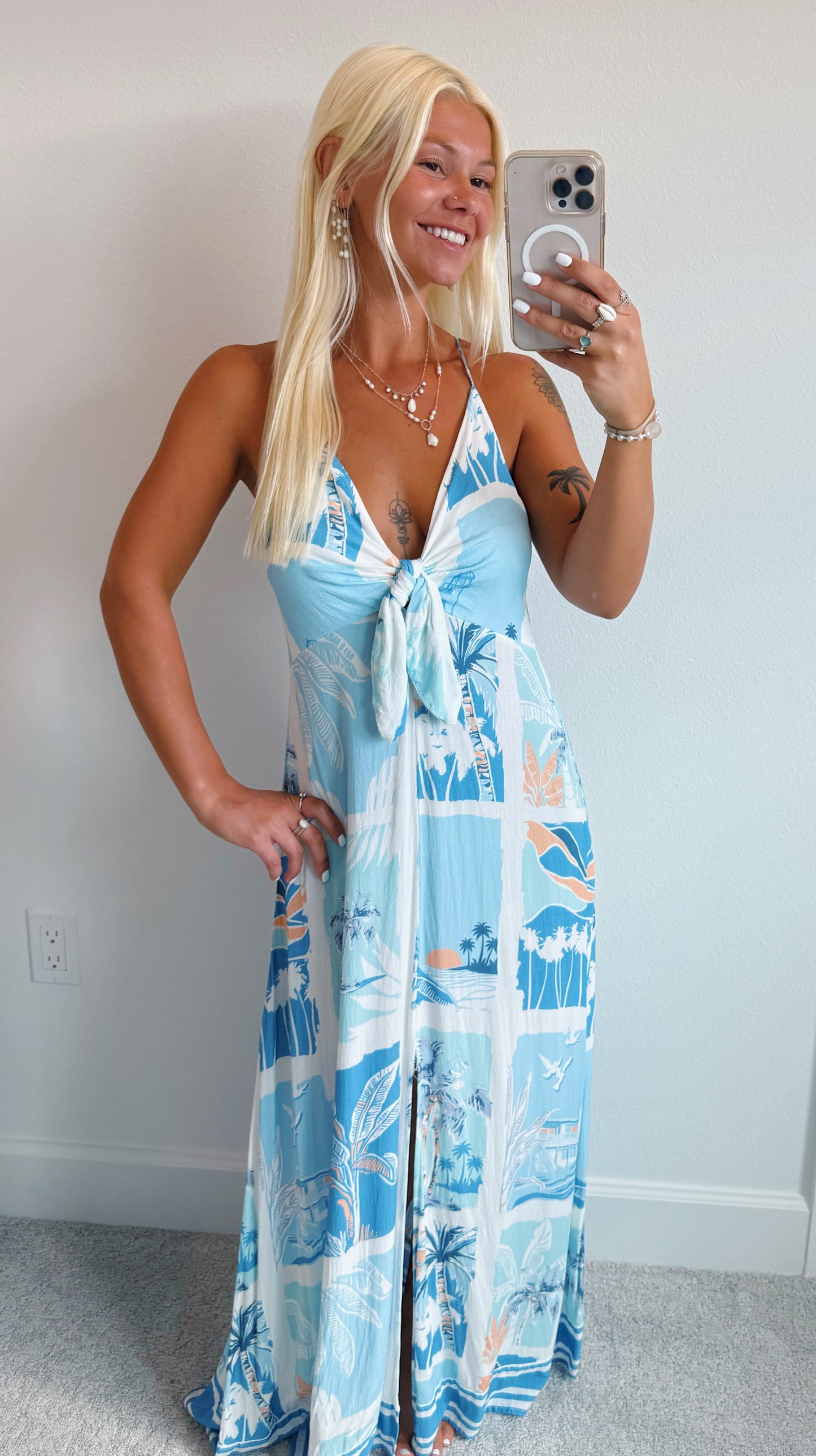Tropical Island Maxi Dress