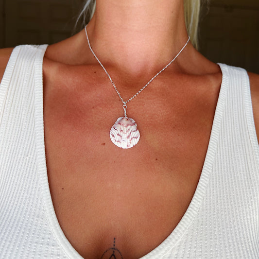 Silver Shell Necklace