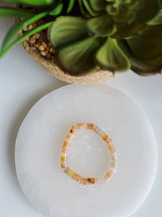 Peachy Sunshine Bracelet