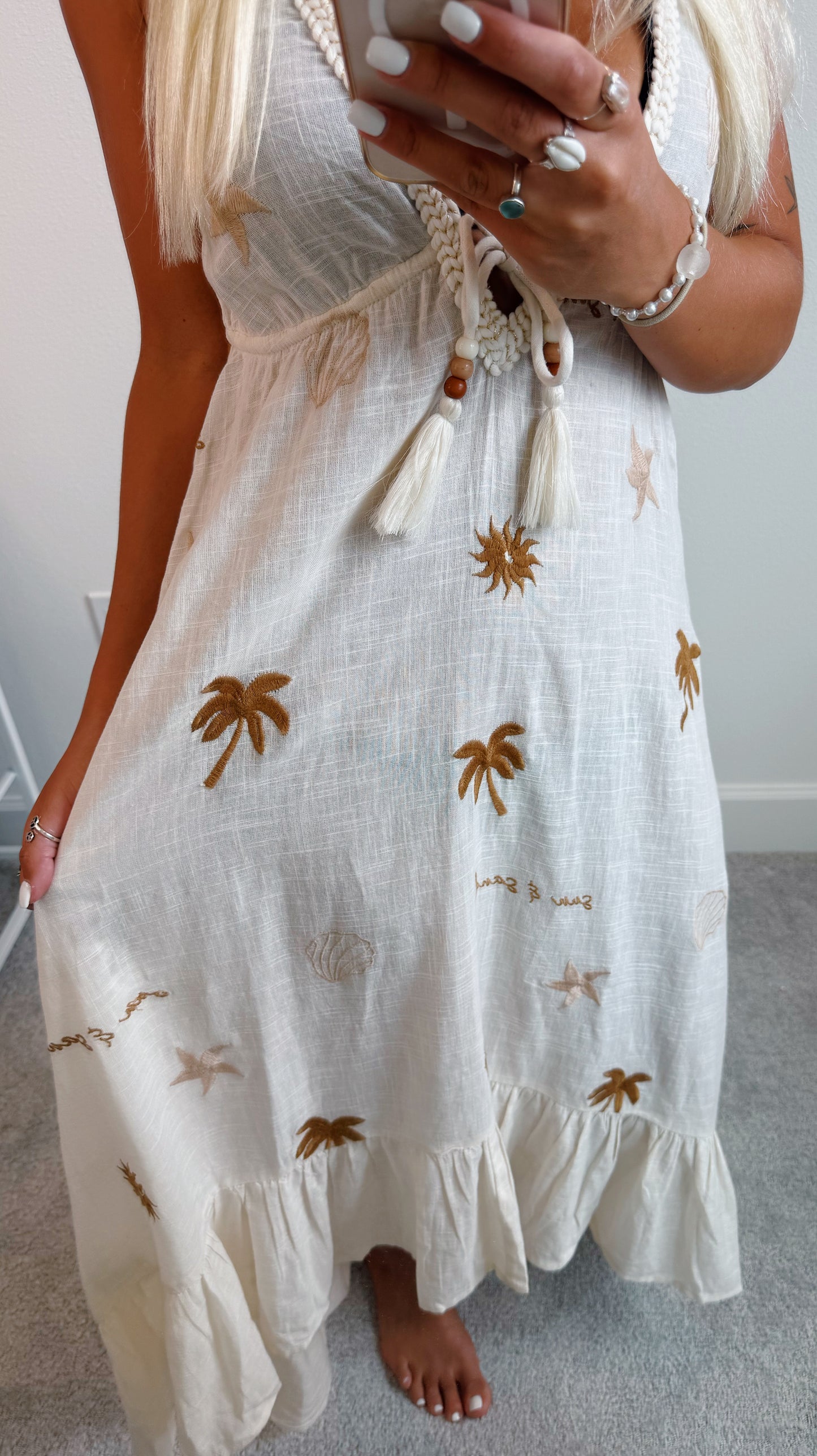 Sun & Sand Maxi Dress Beach Cover Up