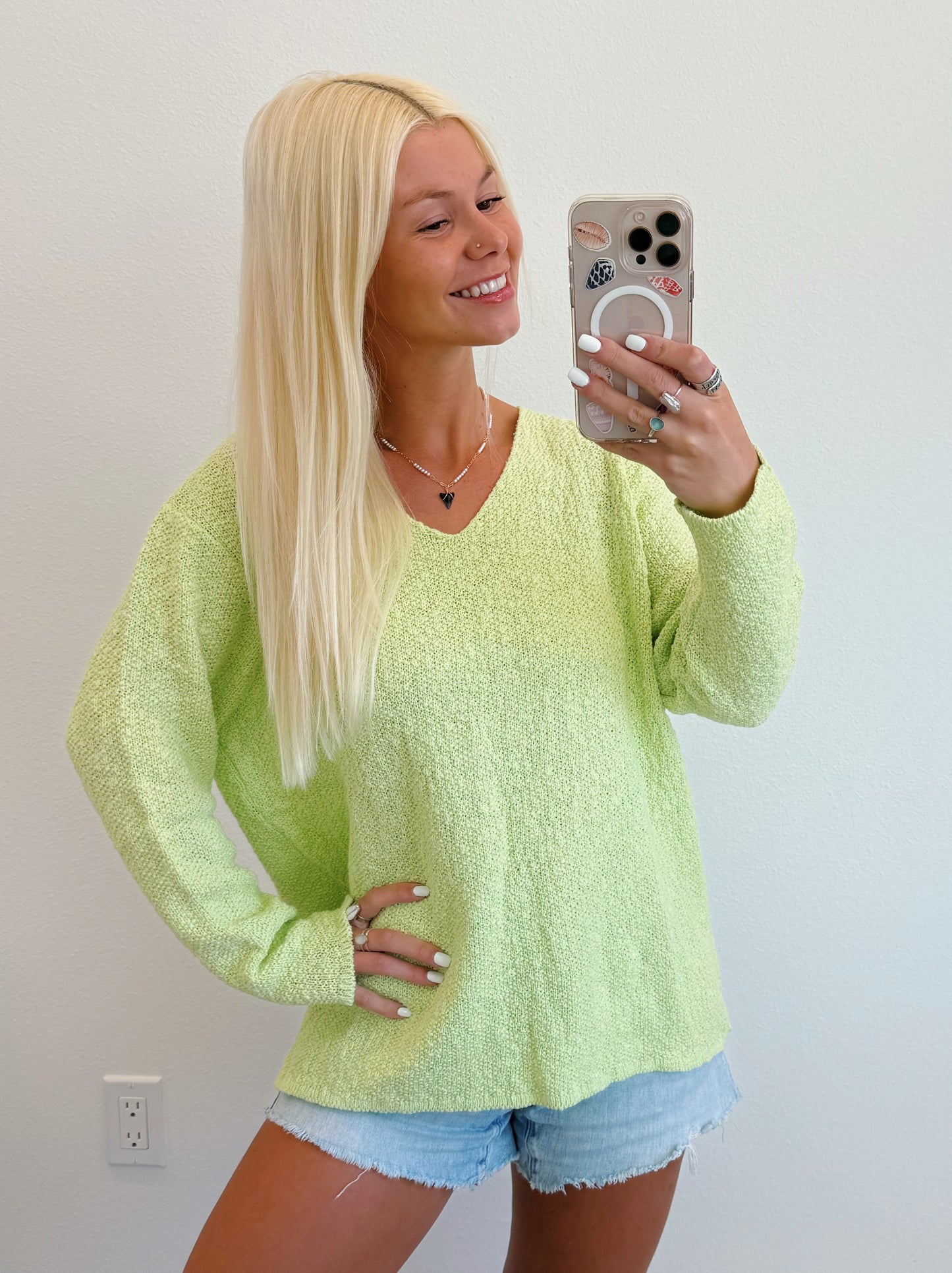 V Neck Sweater