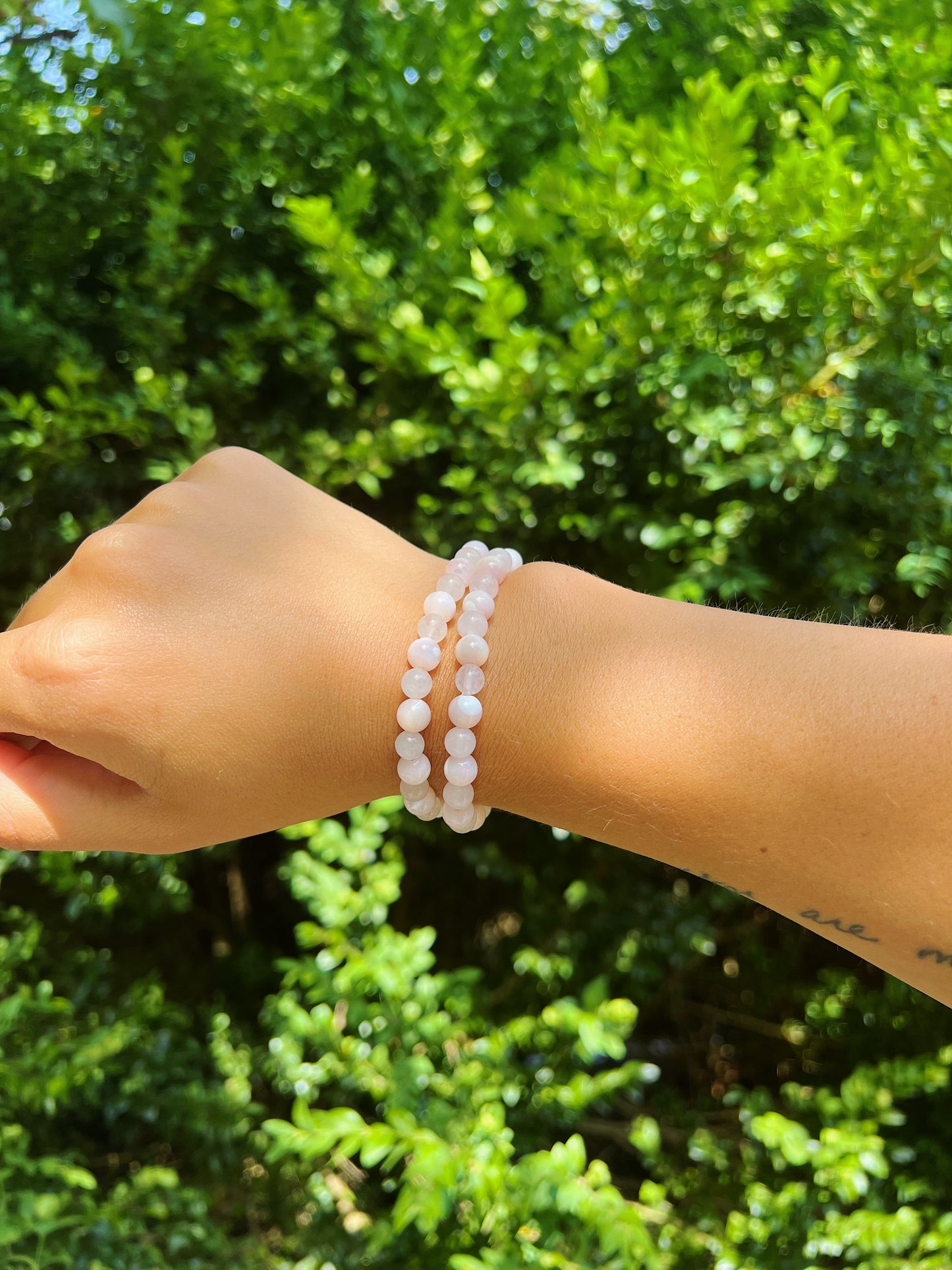 Pink Mother of Pearl Bracelet