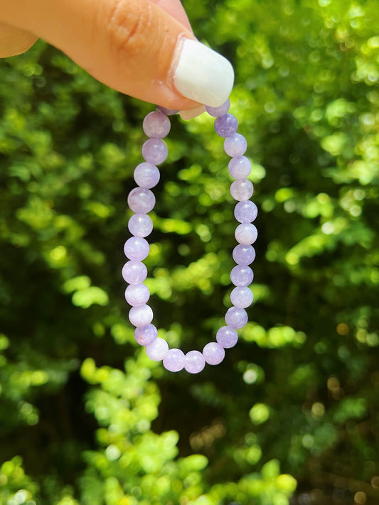 Lavender Amethyst Bracelet