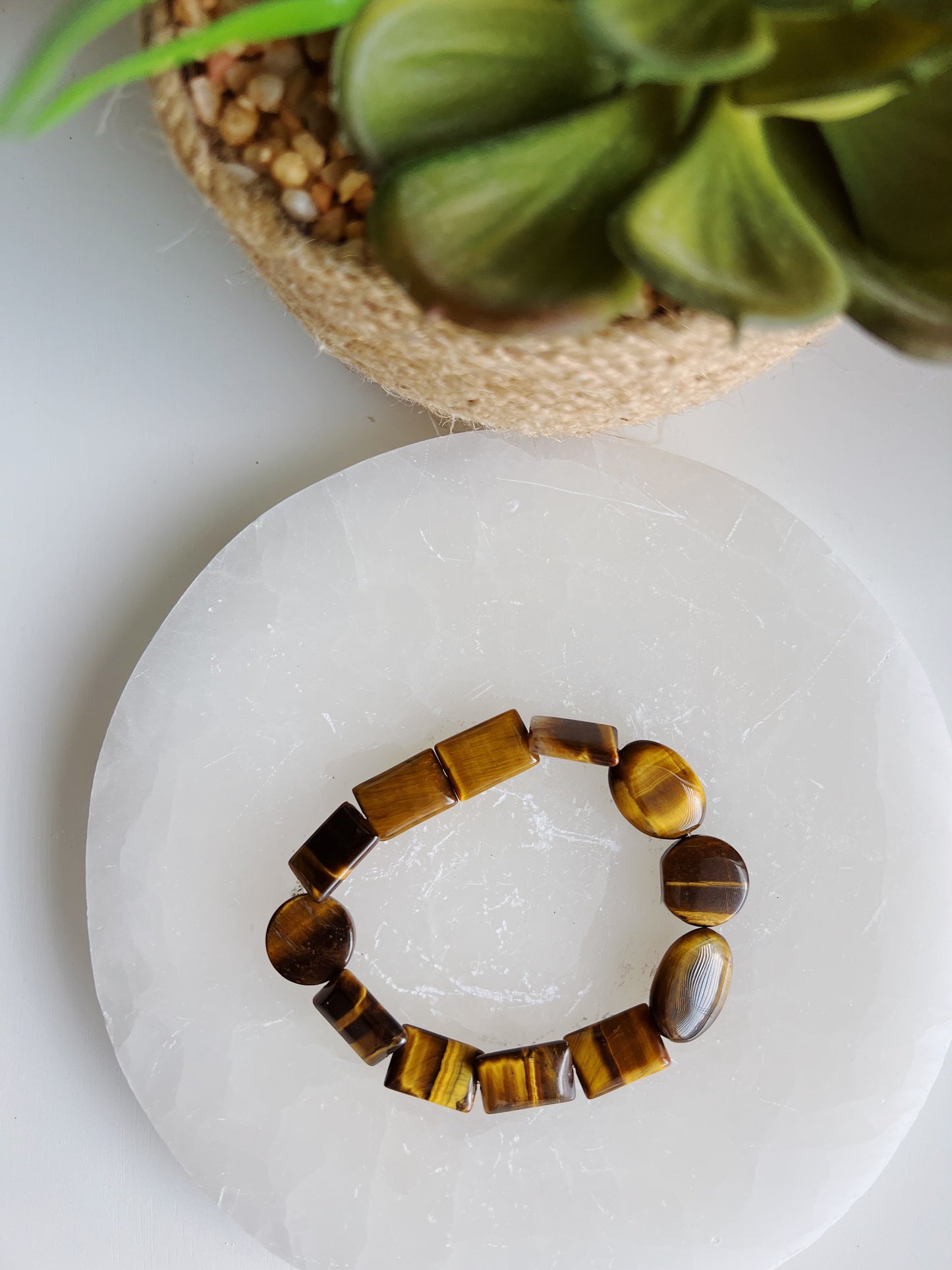 Tigers Eye Boho Gemstone Bracelets