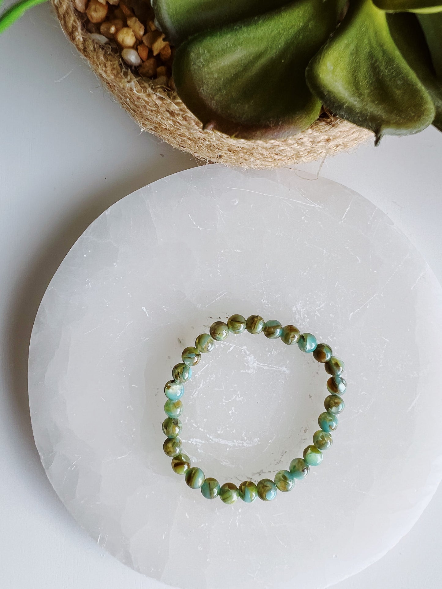 Earth Day Gemstone Bracelet