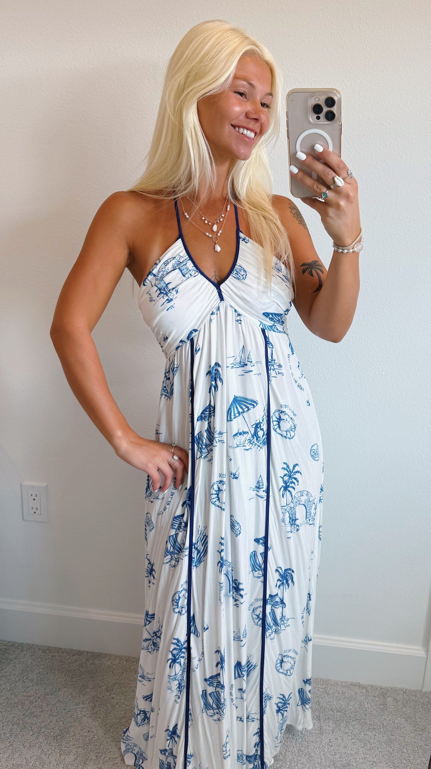 Meet me at the Beach Maxi Dress