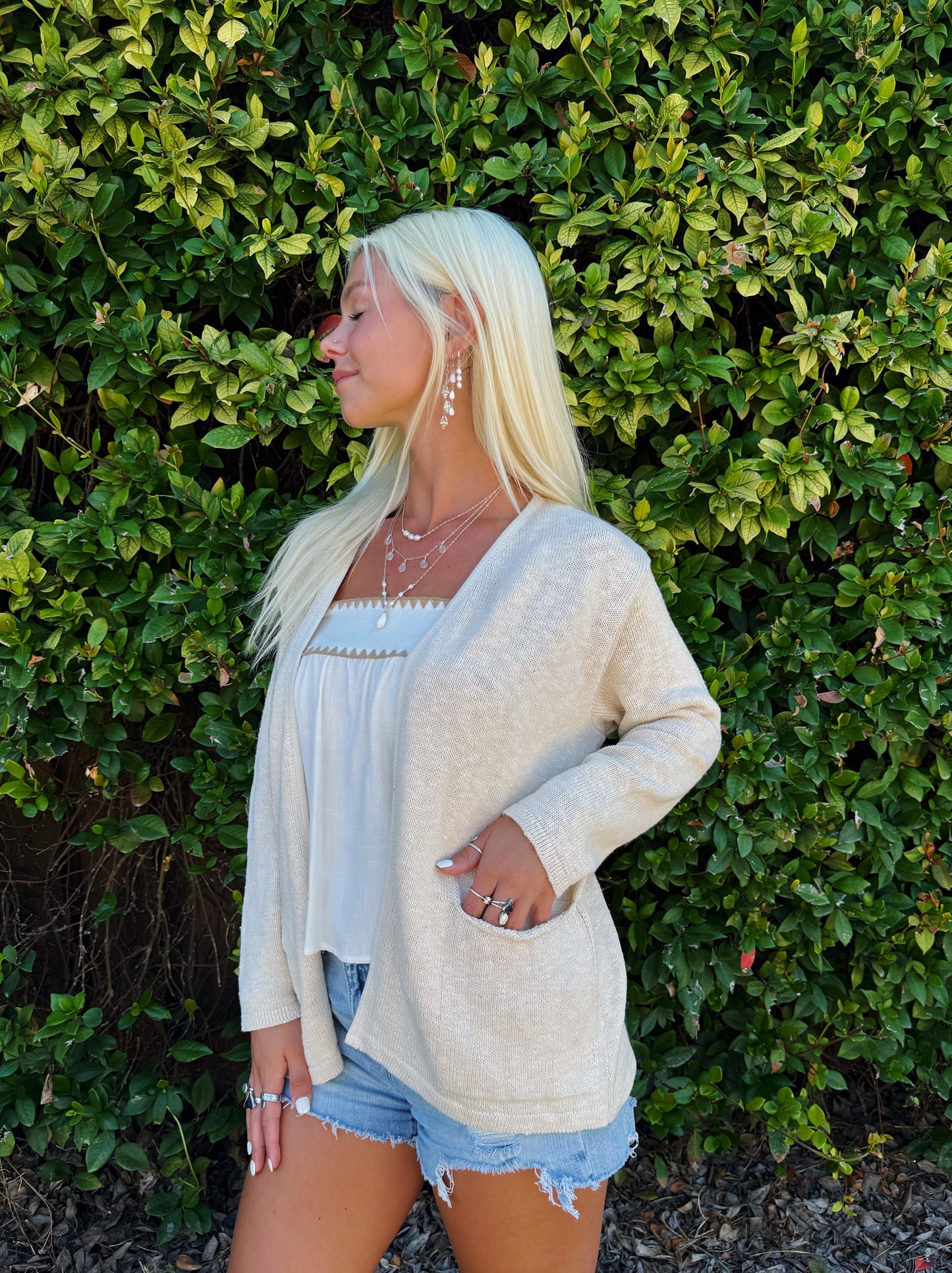 Cream Cardigan