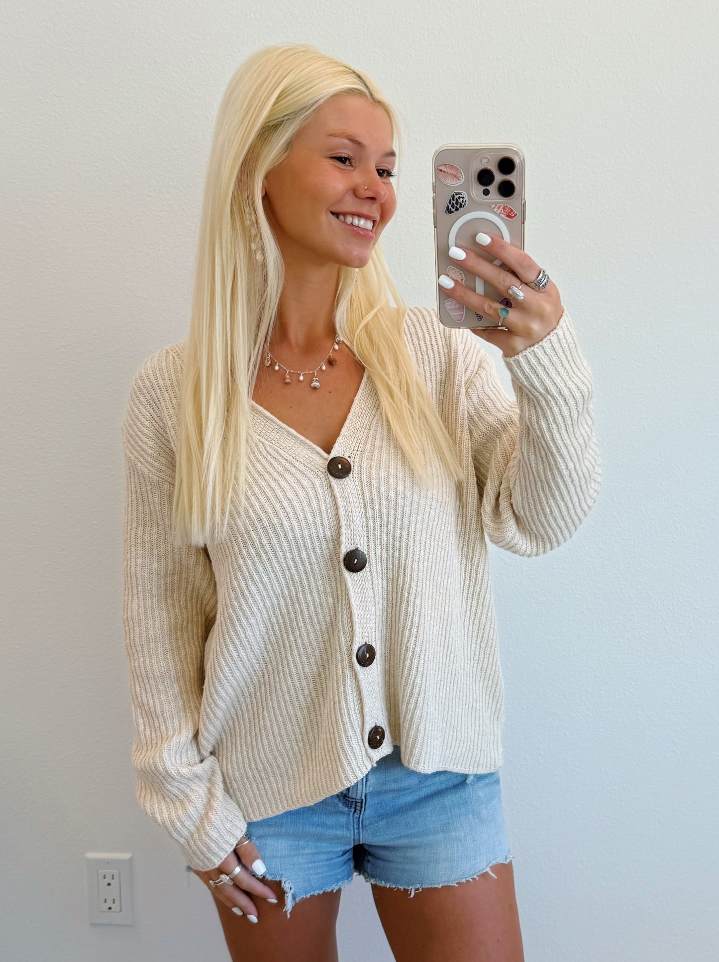 Button Up Cardigan