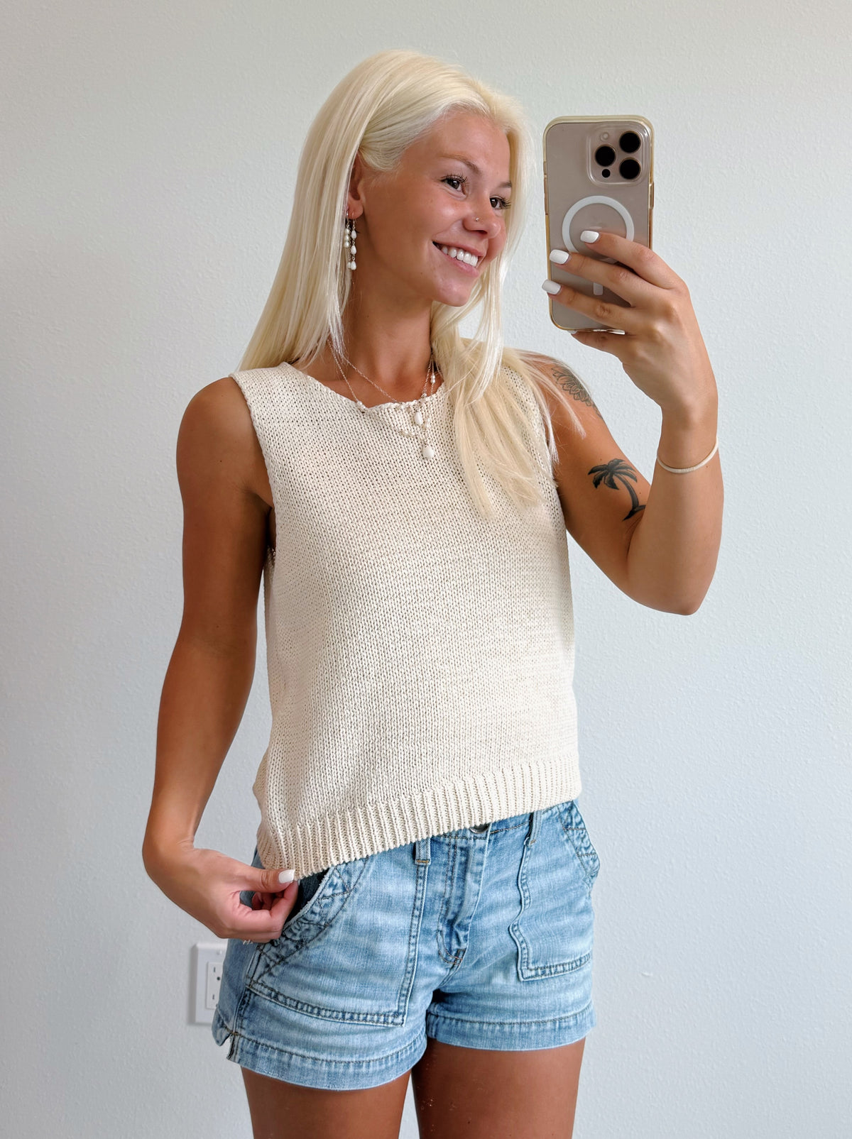 Coastal Knit Tank Top