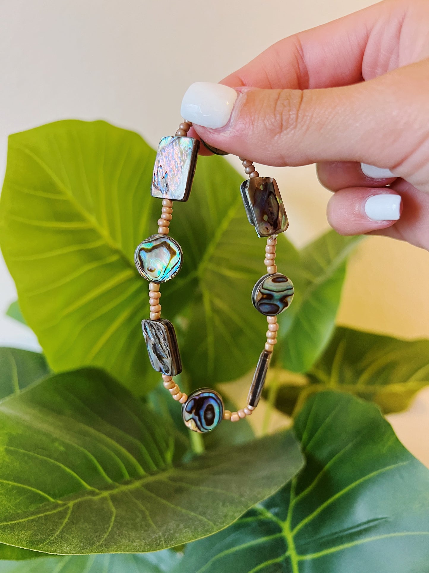 Abalone Anklet