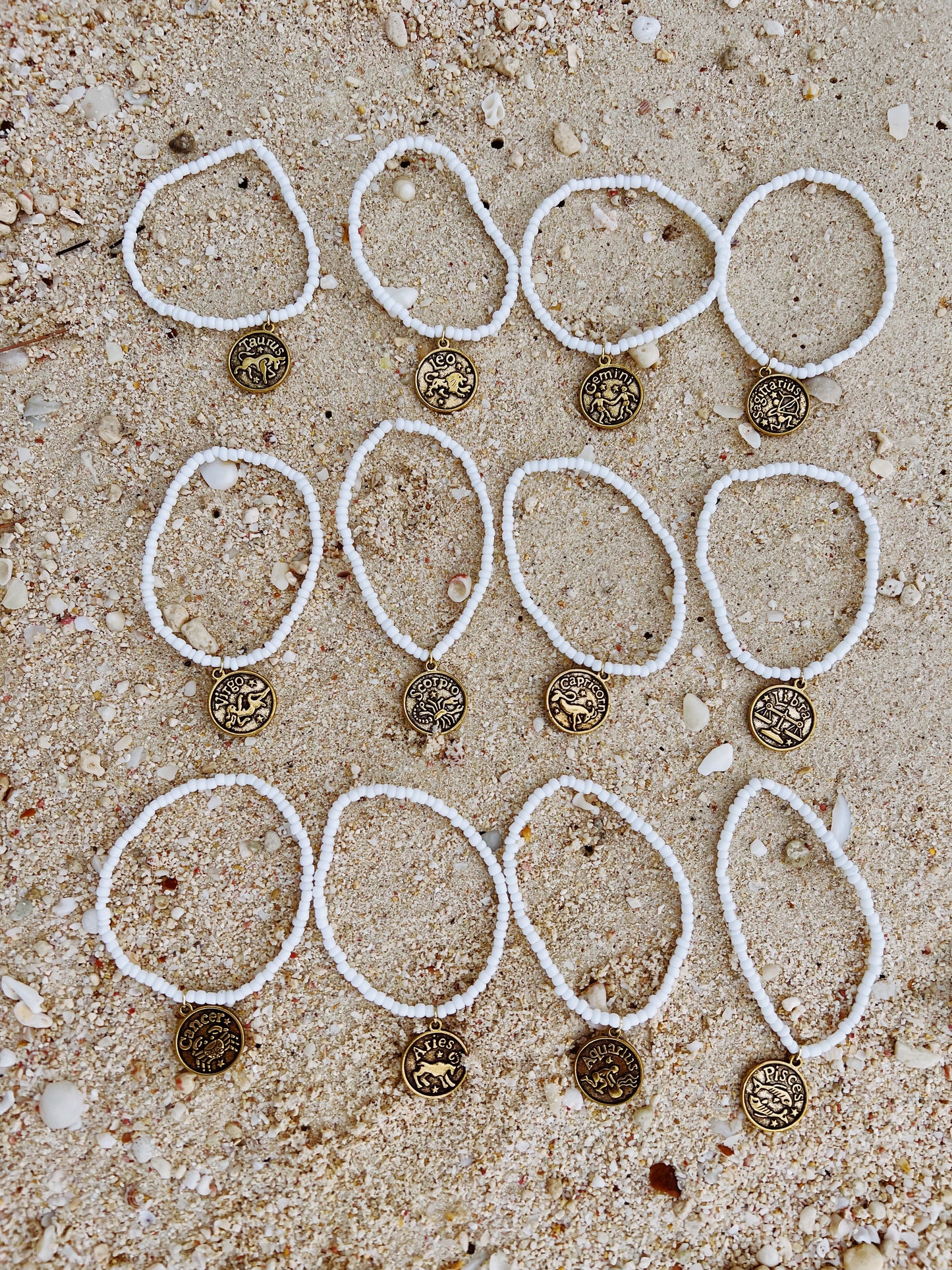 Gold Zodiac Sign Bracelets