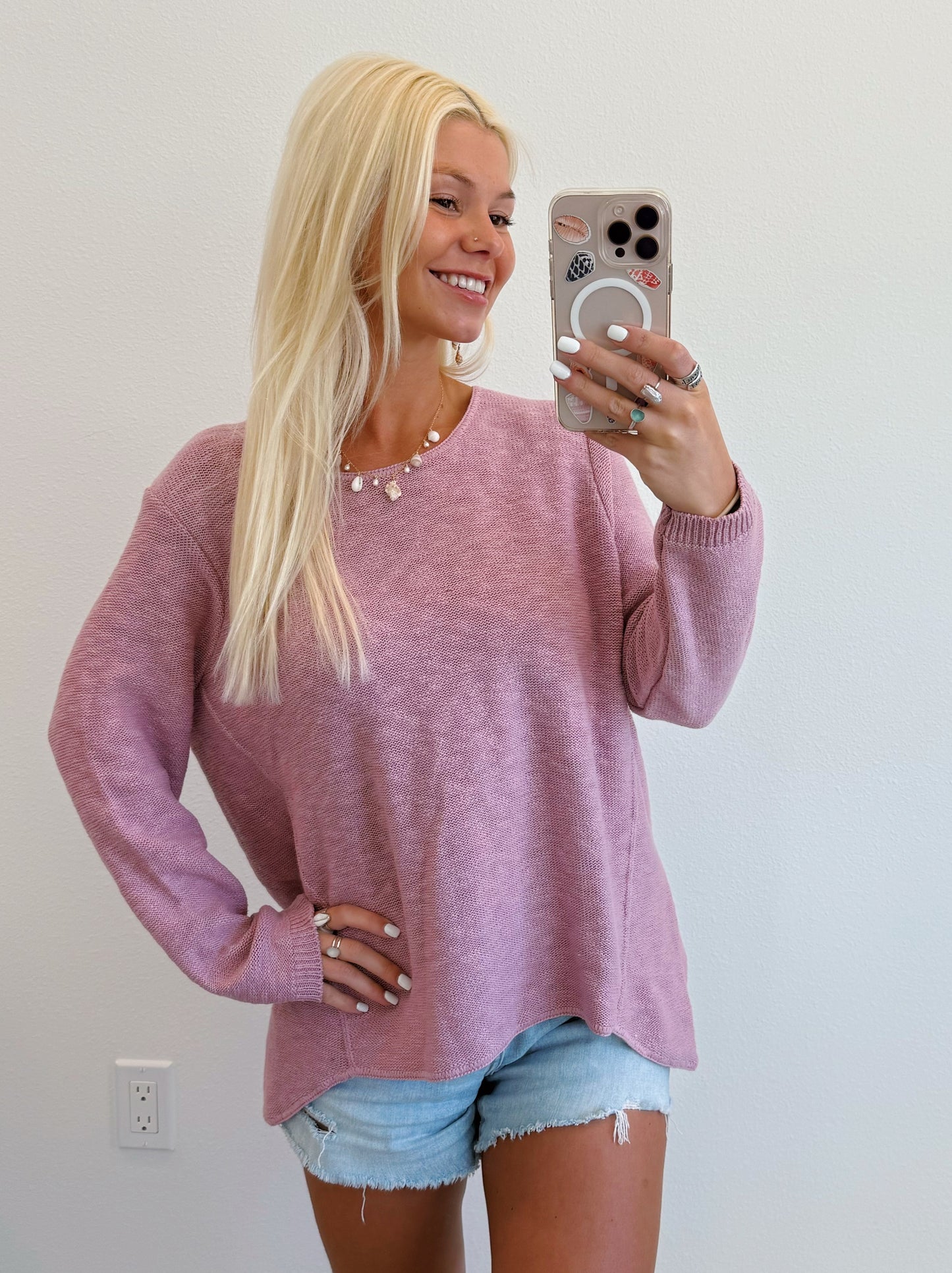 Scoop Neck Sweater