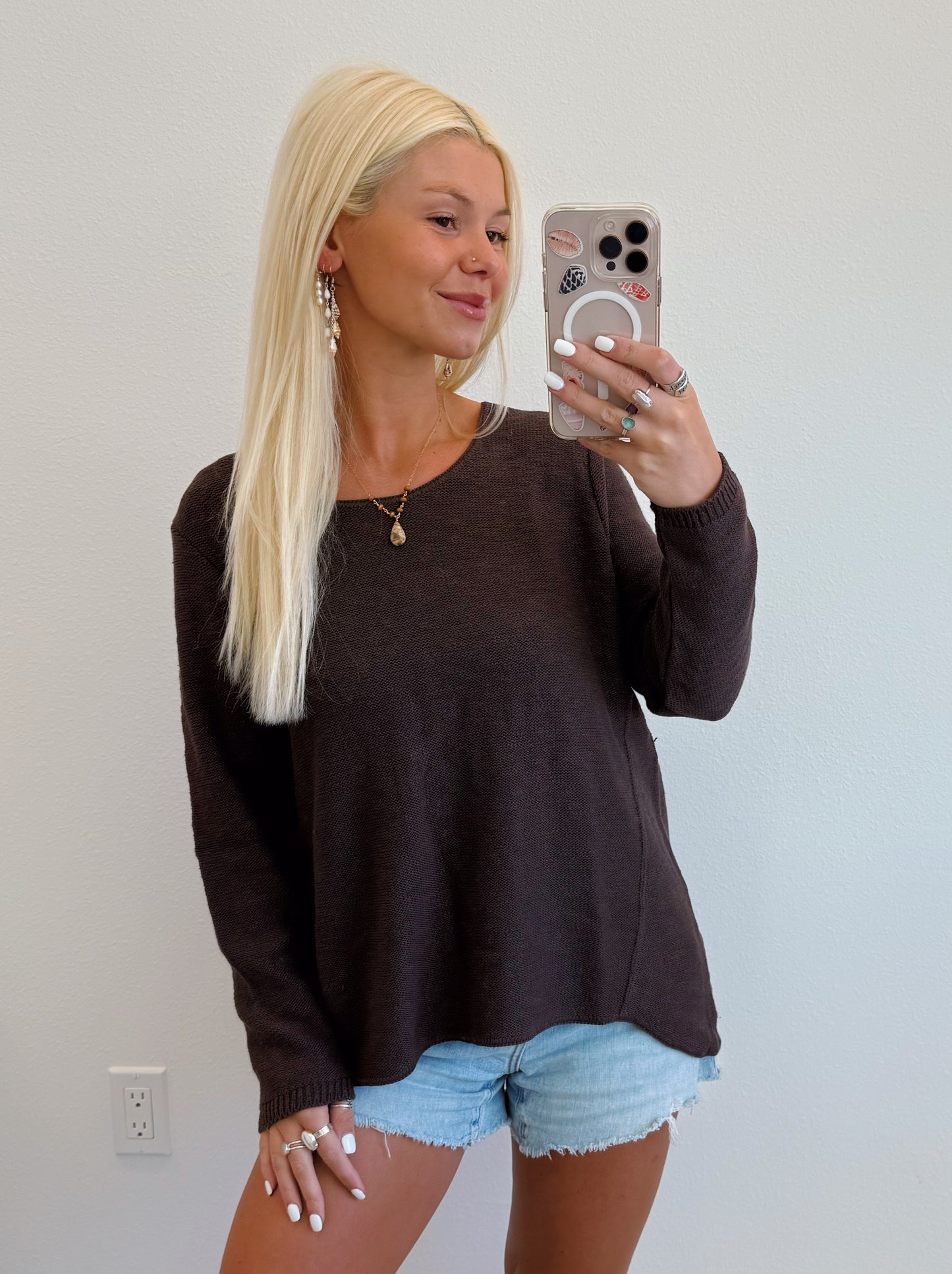 Scoop Neck Sweater