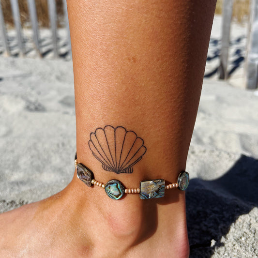 Abalone Anklet