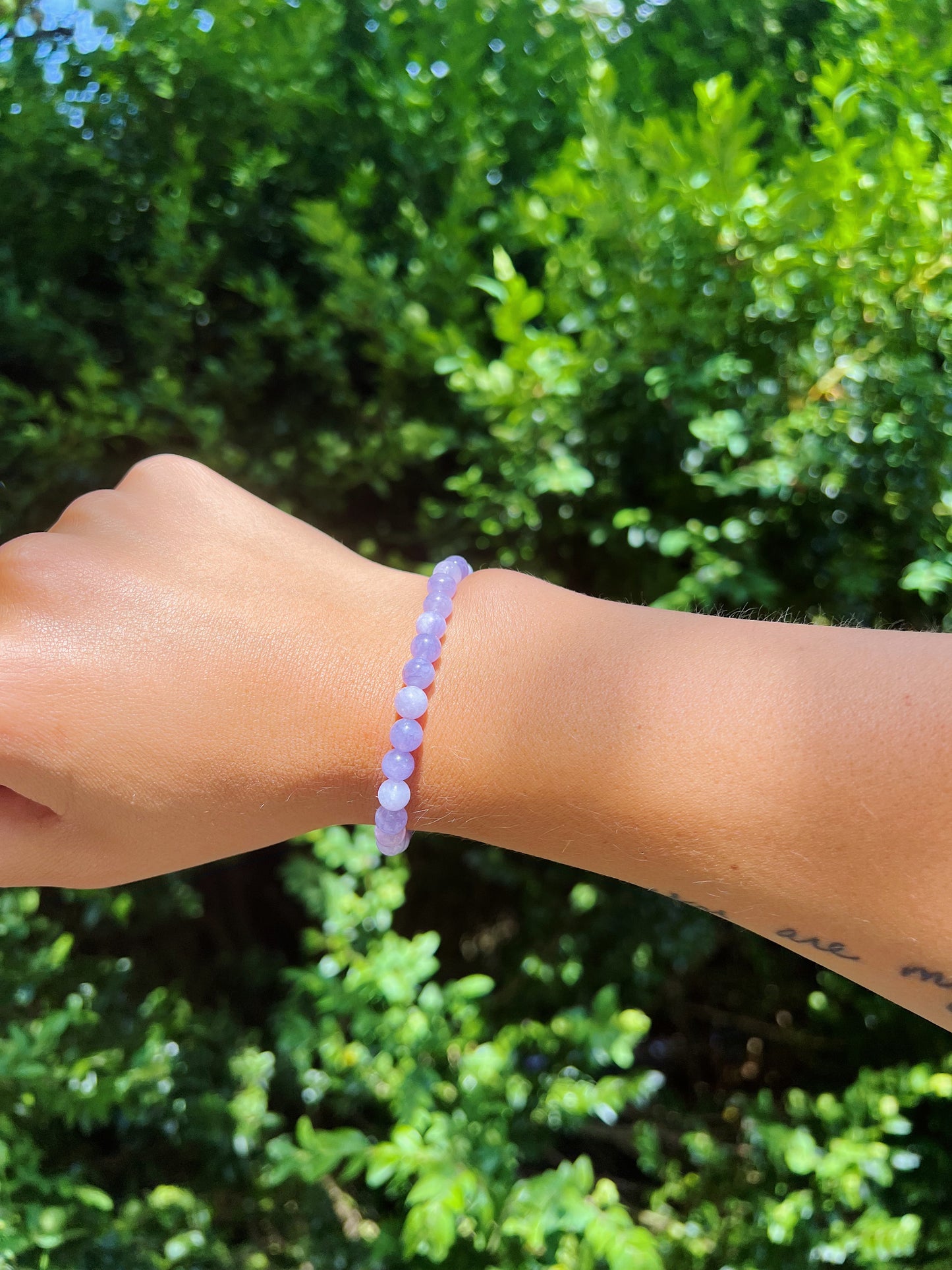 Lavender Amethyst Bracelet