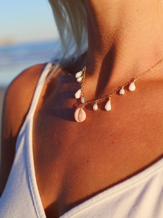 Gold Filled Sea Gypsy Multi Necklace