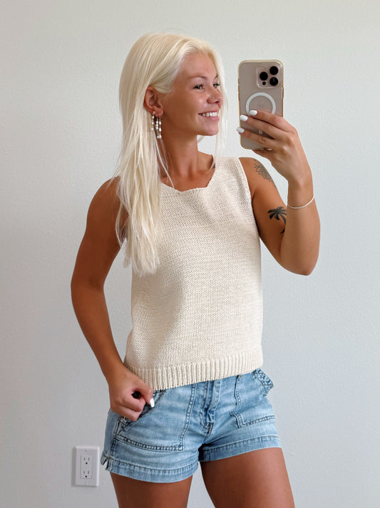 Coastal Knit Tank Top