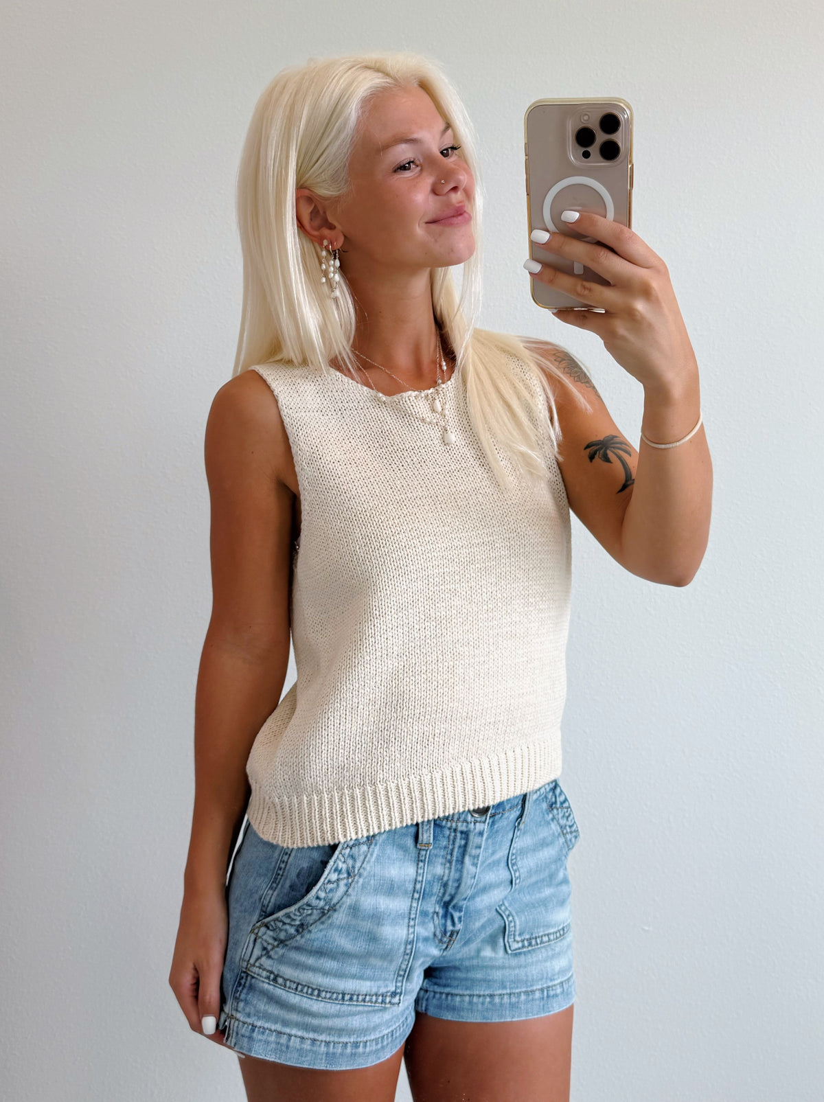 Coastal Knit Tank Top