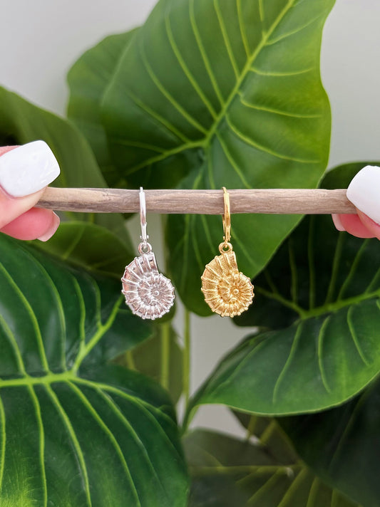Spiral Shell Bikini Charms