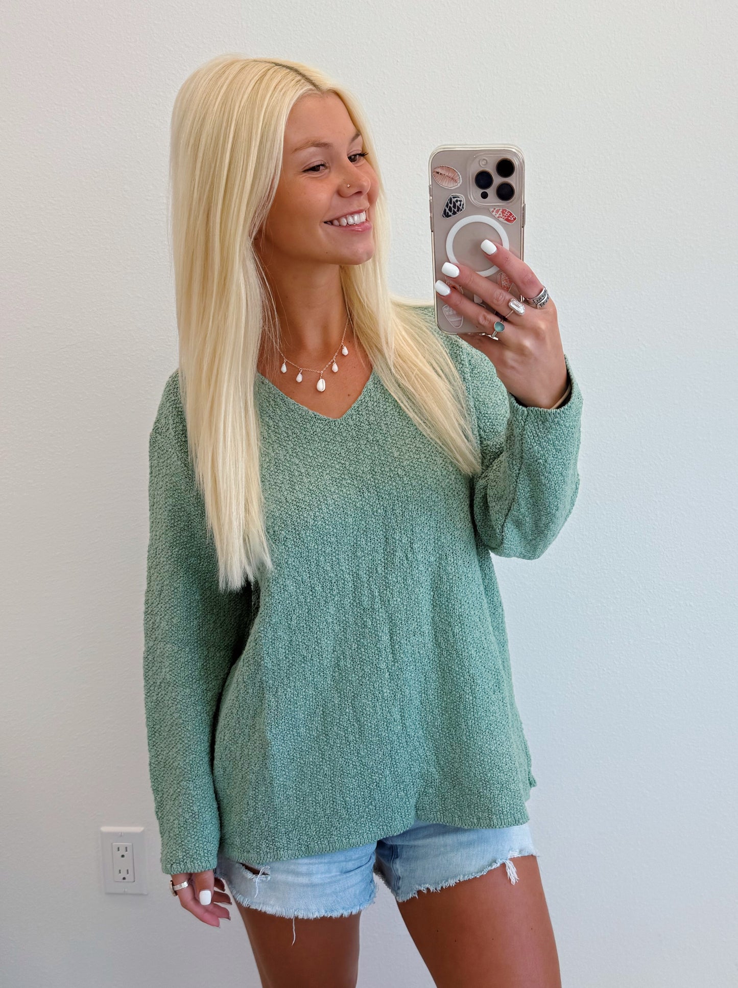 V Neck Sweater