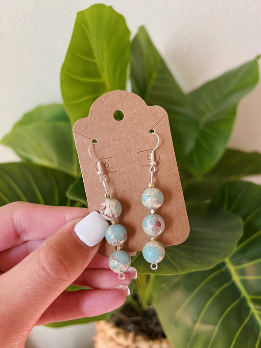 Sea Jasper Earrings